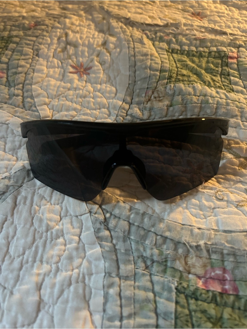 Quicksilver Black Sport Shield Sunglasses - Lightweight Performance Eyewear